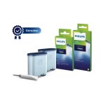 Philips kit dentretien de machine expresso automatique filtre aquaclean nettoyant de lait dgraissant ...