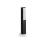 Borne extrieure - philips - stratosphre - aluminium - led - gris anthracite