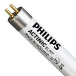 Tube fluorescent - philips - master actinic bl t5 short 8w - 29cm - ultra - violet - lectrique