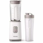 Mixeur mini - philips - daily - 350 w - bol 06 l - 2 vitesses - verre portable inclus