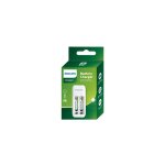 Chargeur de piles - philips - pack avec 2 batteries aaa 700 mah - blanc - rechargeable - intrieur