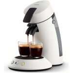 Philips senseo original plus machine caf choix de caf caf boost en plastique recycl blanc (csa21011)