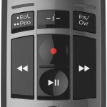 Dictaphone - philips - smp3700 - microphone haut - parleur - capteur de mouvement intgr - noir