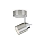 Spot de surface philips - gu10 - chrome - ampoule led compatible Spot de surface philips - gu10 - chrome - ampoule led compatible