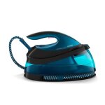 Philips station de repassage vapeur perfectcare semelle en cramique constance 120 g / min 2400 w bleu ...
