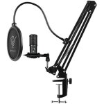 Phoenix microphone usb condensateur professionnel studio streaming bras articul rglable support anti ...