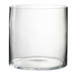 Photophore en verre buoma 25cm transparent