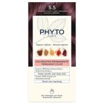 Coloration permanente - phyto - phytocolor - 5. 5 chtain clair acajou - sans ammoniaque - crme