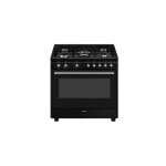 Piano de cuisson - smeg - cx91gmbl - gaz - Électrique - 90 cm noir Piano de cuisson - smeg - cx91gmbl - gaz - Électrique - 90 cm noir