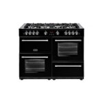 Piano de cuisson stoves gourmet 110cm gaz noir - pgour110dftblk - stoves Piano de cuisson stoves gourmet 110cm gaz noir - pgour110dftblk - stoves