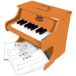 Piano desert sun en bois 18 touches + partitions - jouet vilac - instrument de musique - enfant 3 ans ...