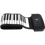 Piano portable piano 88 touches en silicone rouleau flexible up clavier pliable main - rouler avec batterie ... Piano portable piano 88 touches en silicone rouleau flexible up clavier pliable main - rouler avec batterie ...