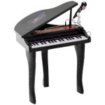 Homcom - piano enfant - bois - 48x39x69cm - noir