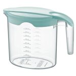 Pichet - hobby - 1 litre - plastique de haute qualit� - couvercle verrouillable - gobelet doseur