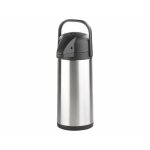 Pichet isotherme - inox - 3 l - double paroi - systme de pompe - idal barbecue