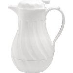 Pichet isotherme torsad blanc 2 l - olympia