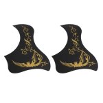 Pickguard pour guitare acoustique - surenhap - 10 pi�ces - or
