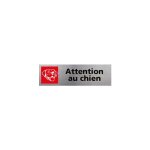 Plaque de porte attention au chien - signaletique. biz france - q0401 - adhésif aspect aluminium brossé ... Plaque de porte attention au chien - signaletique. biz france - q0401 - adhésif aspect aluminium brossé ...