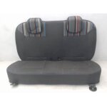 Housse de sige - sige arrire complet renault twingo ii - rouge 727 - gris - renault - twingo