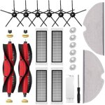 Pices de rechange accessoires kit compatible pour xiaomi roborock s5 max s6 pure s6 maxv s50 s51 s55 ...