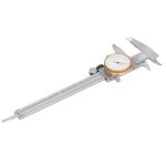 Pied  coulisse vernier  cadran - omabeta - modle 0. 02 - acier inoxydable - mesure prcise - 150 mm ...