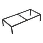 Pieds �tag�re m�tal 67x29cm mix n modul noir - 5 five simply smart