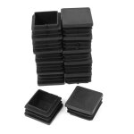Pied de meuble sourcing map 34mm x 34mm plastique insert de tube carr bouchon pied chaise embout patin ...