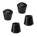 Patins pour meubles sourcing map embout de chaise 10mm id couvre�pieds�de table caoutchouc antid�rapant ...