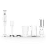 Pied mixeur moulinex robot marie 450 w + 4 accessoires pied mixeur ddg25110