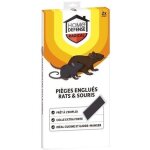 Pi�ges � rats et souris - home defense - englu�s - r�utilisable - 2 bandes