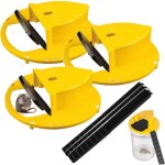 Pige  souris pige  rat automatique 3pcs piges  rats avec rampe pige  souris  rinitialisation ...