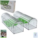 Pige a souris rat vivant transparent sans cruaut. puissant efficace rutilisable. cage anti rongeur ...