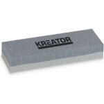 Accessoire de cuisine - kreator - pierre  aiguiser - blanc - coupe
