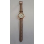Montre femme - pierre cardin - beige - classique - analogique - ronde