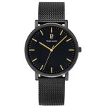 Montre - pierre lannier - essential - acier noir - milanais - Étanche 5 atm Montre - pierre lannier - essential - acier noir - milanais - Étanche 5 atm