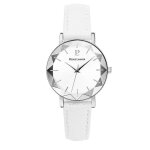 Pierre lannier femme multiples - 009m600 - cuir et cadran blancs