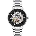 Montre - pierre lannier - 317b131 - automatique - acier 304 - argent noir
