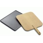 Pierre  pain et  pizza - siemens - hz327000 - pierre rfractaire pyrolytique - pelle en bois - pour ...