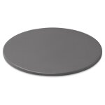 Accessoire de barbecue - weber - pierre  pizza  36 cm - pierre de cuisson vitrifie - blanc
