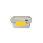 Pika - boite alimentaire 480ml en inox et couvercle en verre tremp