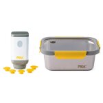 Pika - pompe sous vide �lectrique + bo�te alimentaire inox 1200ml appareil de mise sous vide alimentaire ...