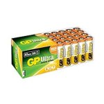 Piles aa - lot de 40 gp ultra batteries alcalines aa lr06 15v - longue dur�e et tr�s puissantes utilisation ...