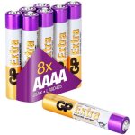 Piles aaaa - lot de 8 piles gp extra batteries alcalines lr8d425 - utilisation dans stylos num�riques ...