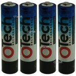 Piles / accus rechargeables aaa / lr03 750 mah x4