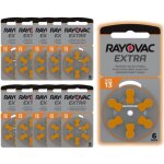 Piles auditives rayovac taille 13 lot de 10 plaquettes soit 60 piles