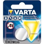 Pile bouton lithium cr2016 3v varta - varta