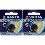 Piles bouton lithium cr2032 3v varta (x2)