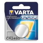 Pile bouton lithium cr2450 3v varta