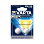 Pile bouton lithium cr2450 bl2 3v varta