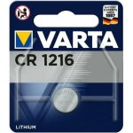 Pile cr1216 varta lithium 3v cr 1216 3. 0 volts pile plate bouton date de p�remption �loign�e capacit� ...